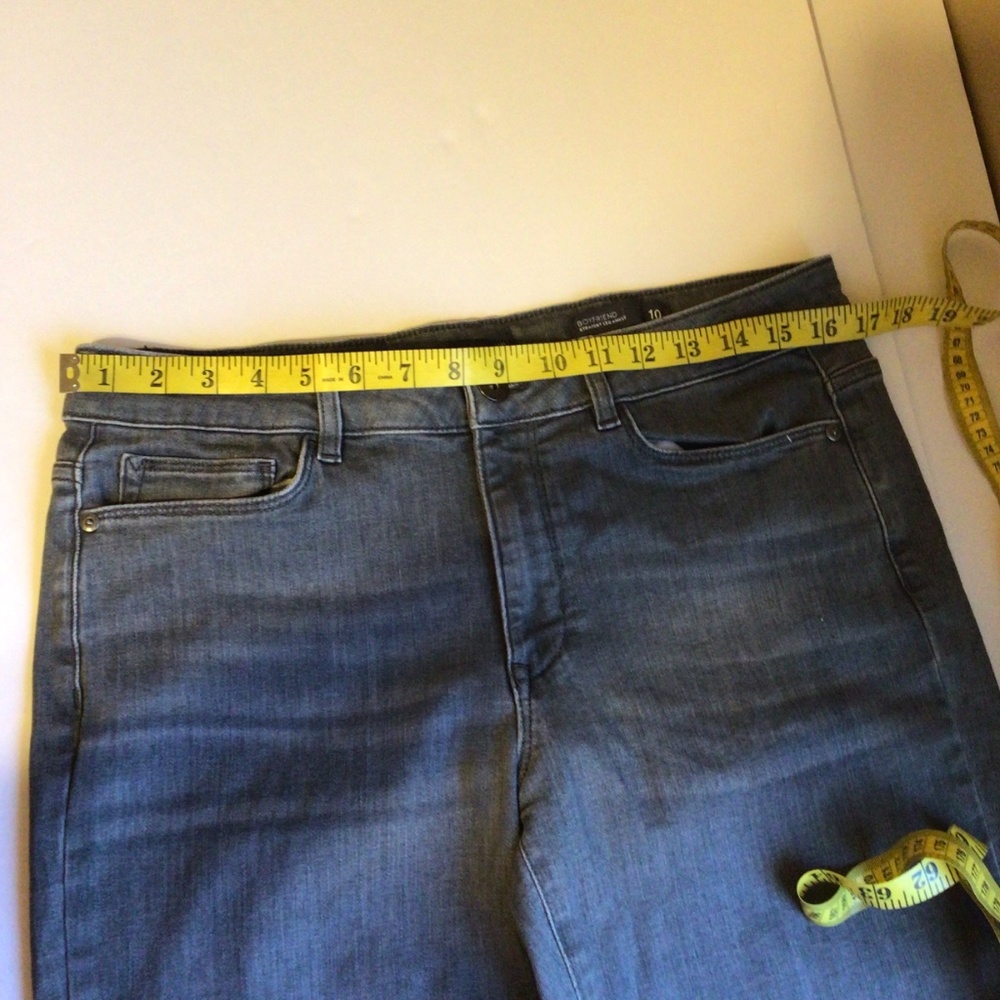 J Jill women size 10r boyfriend straight ankle stretch comfort everyday classic - Picture 7 of 11
